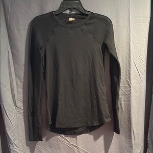 CALIA by Carrie Underwood Black Mesh Sleeve Sweatshirt